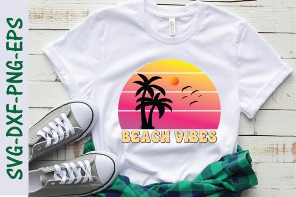 Beach Vibes Svg: Capture the Retro Summer Aesthetic