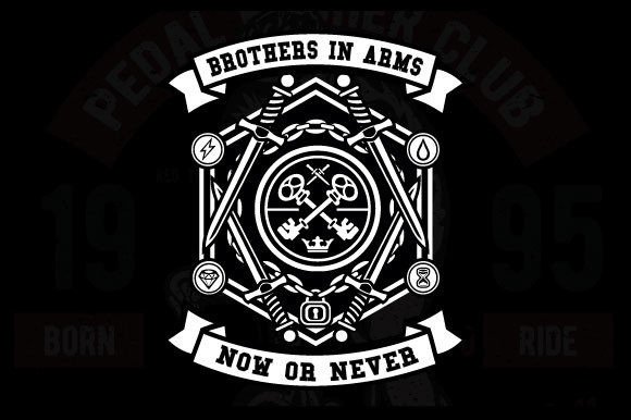 Brother in Arms T-Shirt Design: A Creative Asset for Bold Projects