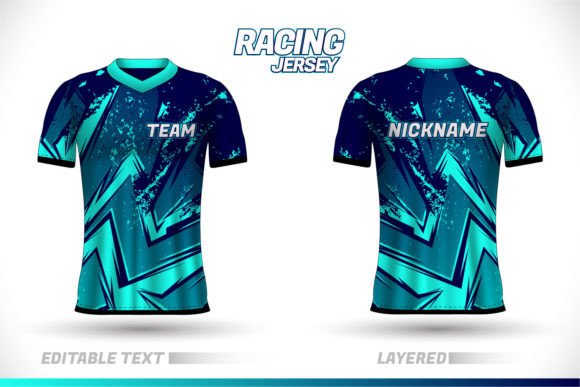Dynamic Energy for Your Brand: The Power of Abstract Sport Jersey Design