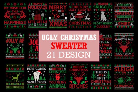 Retro Ugly Christmas Sweater Designs: Your Festive Creative Toolkit