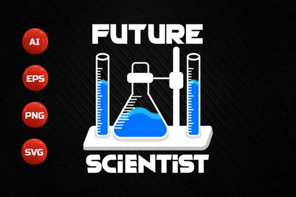 Science T-Shirt Design 30: Your Future Scientist Blueprint