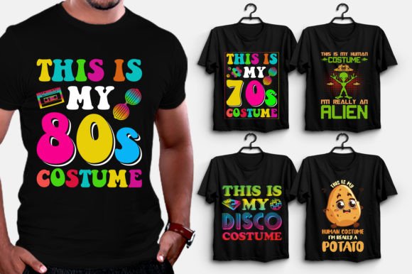 Unlock Creative Freedom: The Costume T-Shirt Design Bundle