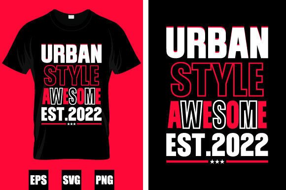 Urban Style Awesome Est.2022: A Design for Bold Brands